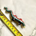 Amato hand painted southwestern lizard pin