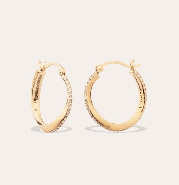 LOOKING FOR Completedworks Flawed Logic Hoop Earrings