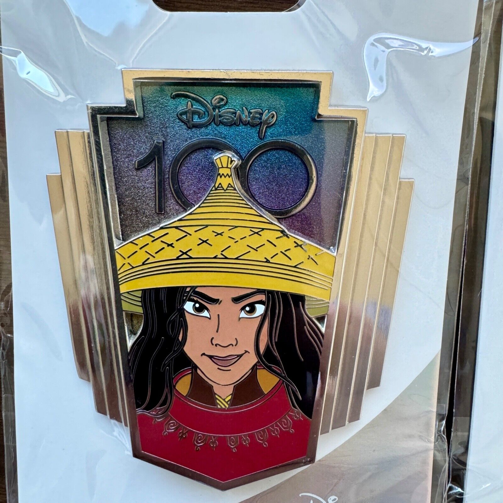 Destination D23 MOG WDI Disney 100 LE 300 Pin: Raya & Sisu, Last Dragon