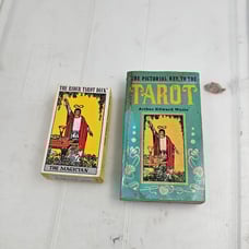 Rider Tarot Deck Waite 78-card complete full color + The Pictorial Key to the Ta