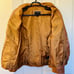 Vintage BERNARDO Women’s Leather Jacket 2X Caramel Brown Snap Curved Hem Y2K 90s