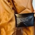 Vintage BERNARDO Women’s Leather Jacket 2X Caramel Brown Snap Curved Hem Y2K 90s