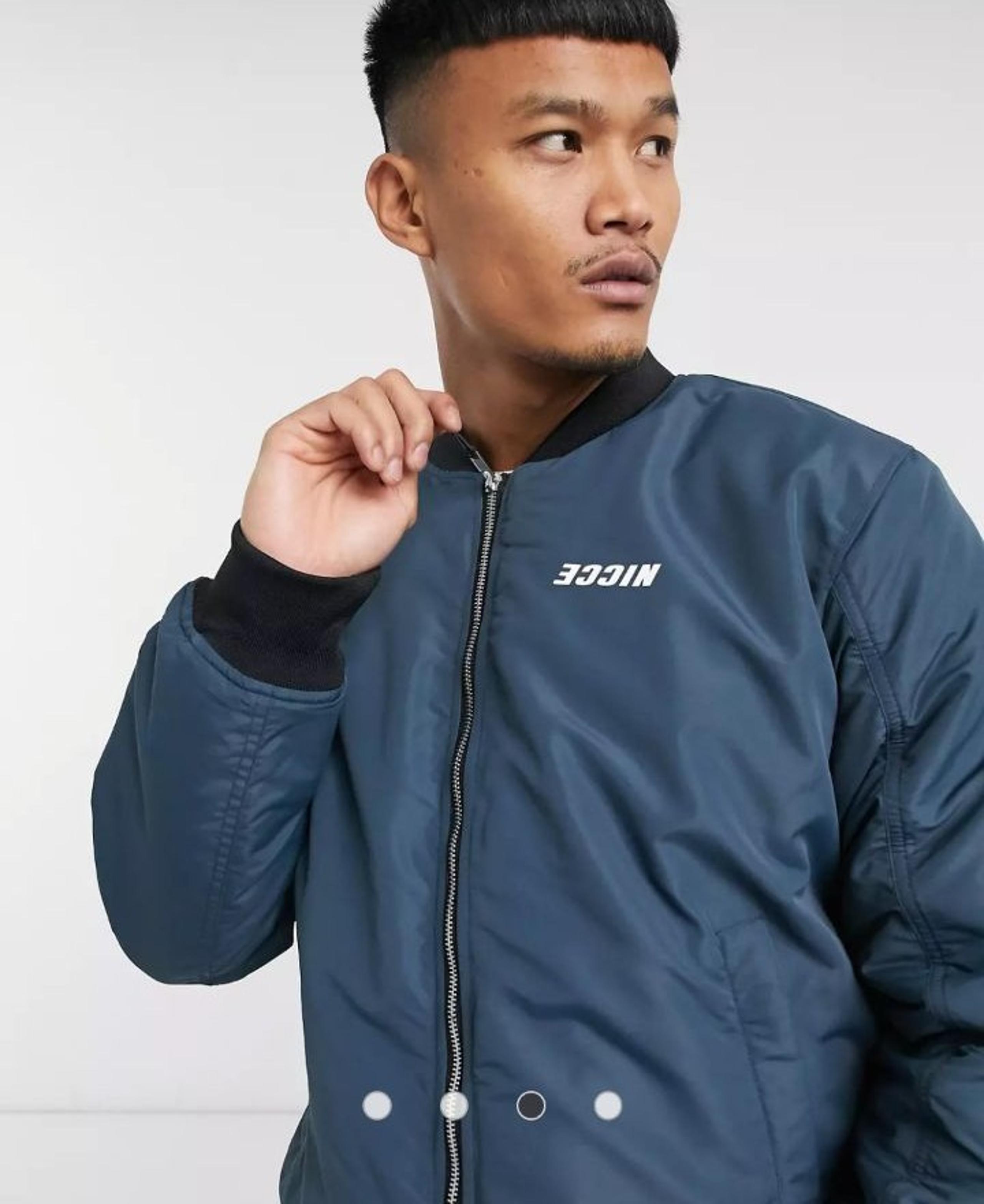 Nicce Mens asos bomber jacket nwt
