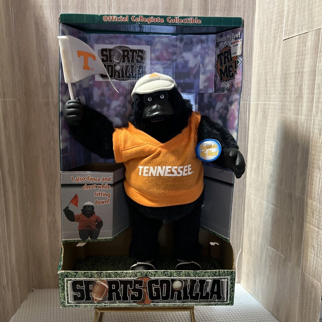 Vintage 1972 Sport Gorilla University of Tennesse Volunteers-Sings, Dance, Cheer