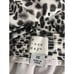 Spotted Pleated Midi Skirt Animal Print
