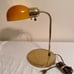 Vintage Mid Century Modern Brass Gooseneck Desk Table Lamp Hollywood Regency Art