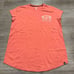 Under Armour Shirt Adult XL Pink Project Rock Iron Paradise Barbell Club Bull