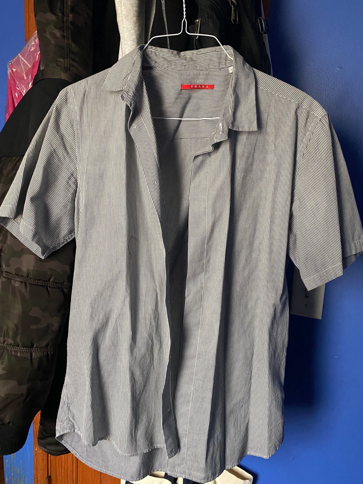 Prada short sleeve button up