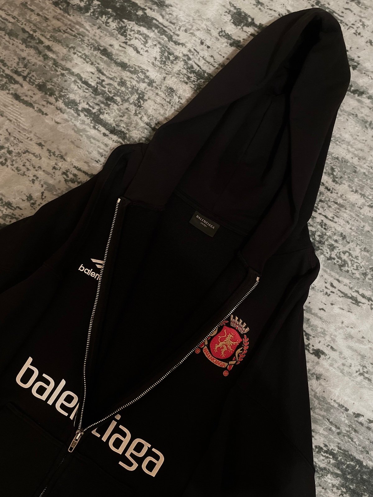 Balenciaga soccer hoodie