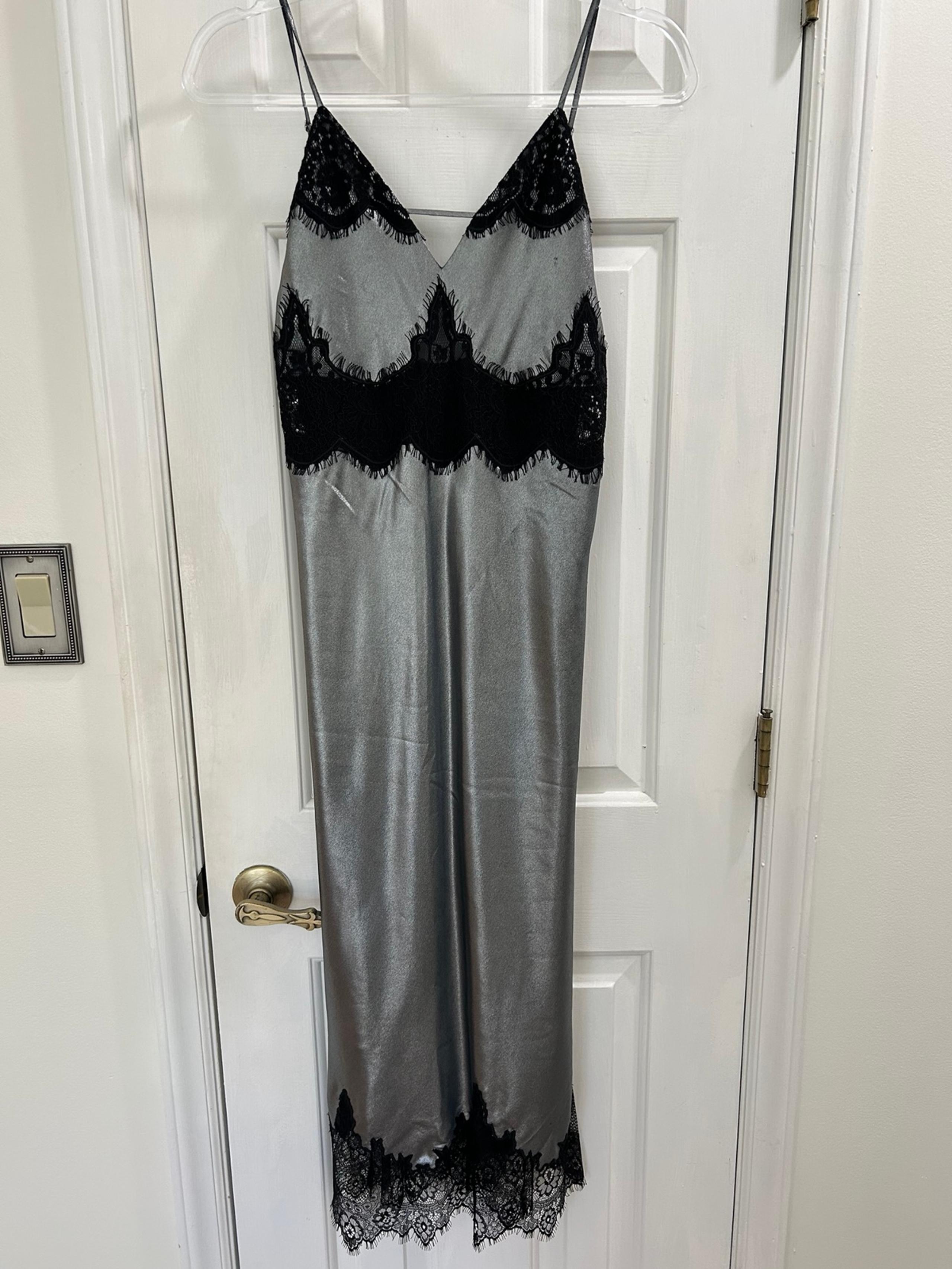 All Saints satin dress