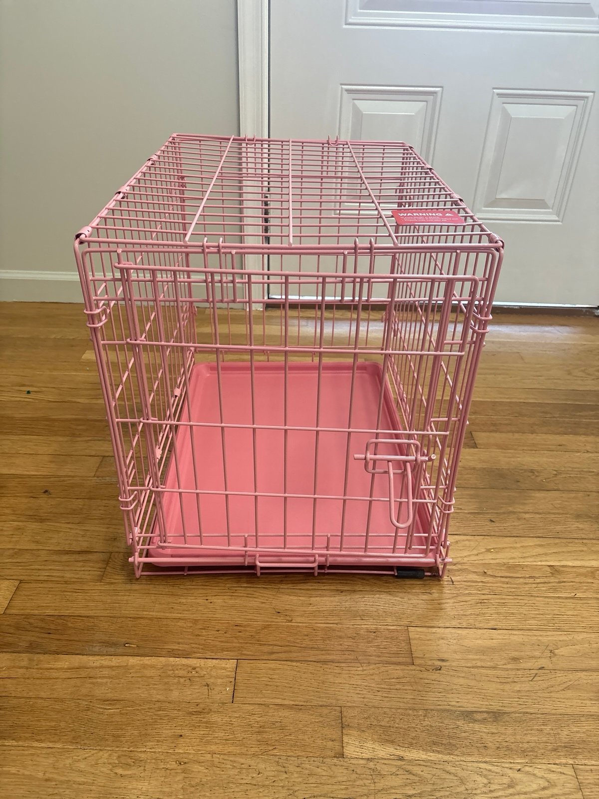 Small dog pink cage