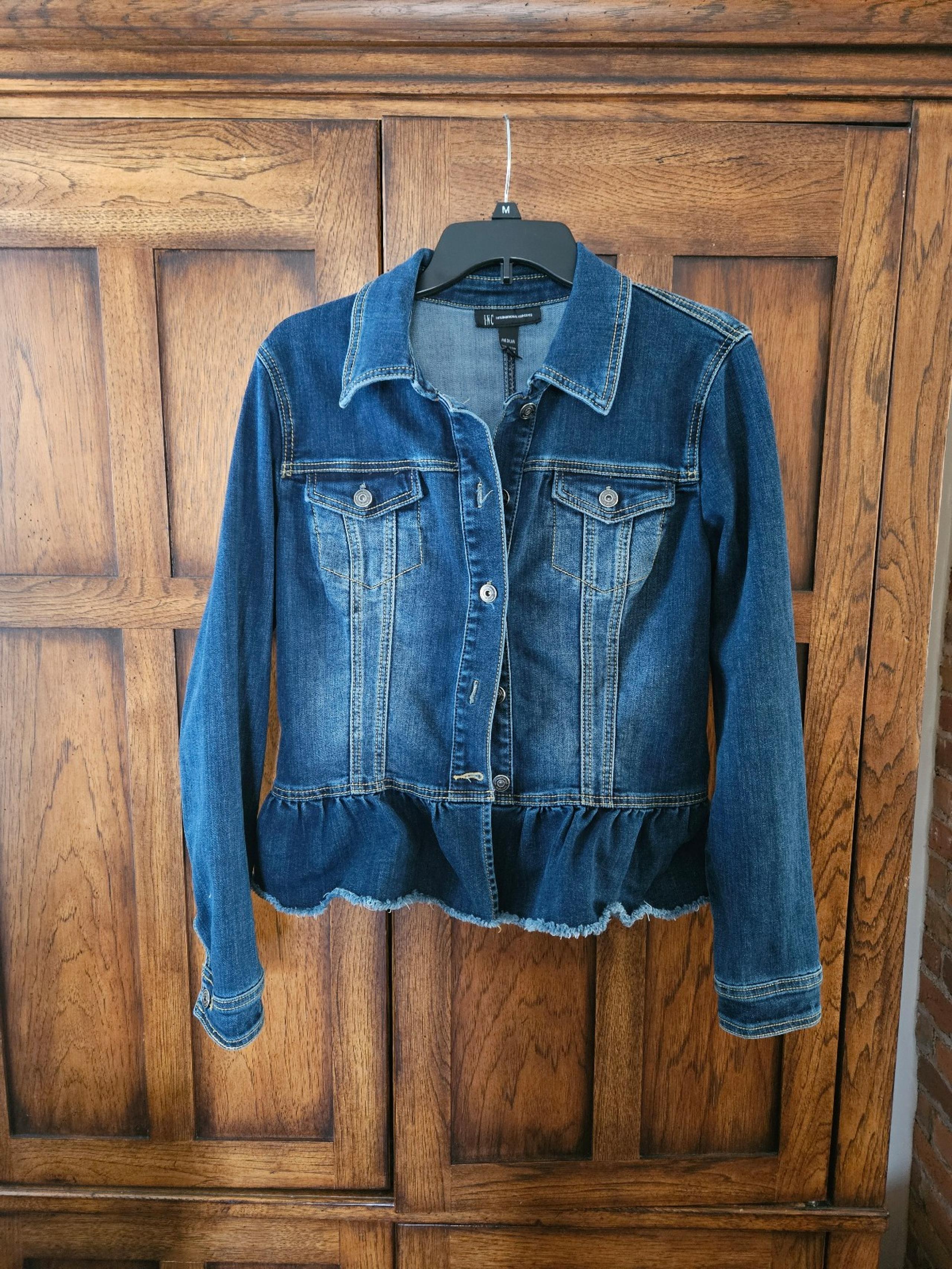INC International Concepts Jean Jacket