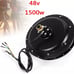 Bike Motor Rear Wheel Hub Motor Brushless Gearless 48V 1500 W Ebike Hub Motor