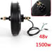 Bike Motor Rear Wheel Hub Motor Brushless Gearless 48V 1500 W Ebike Hub Motor