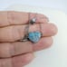 Swarovski romantic love blue diamond pull-out bracelet