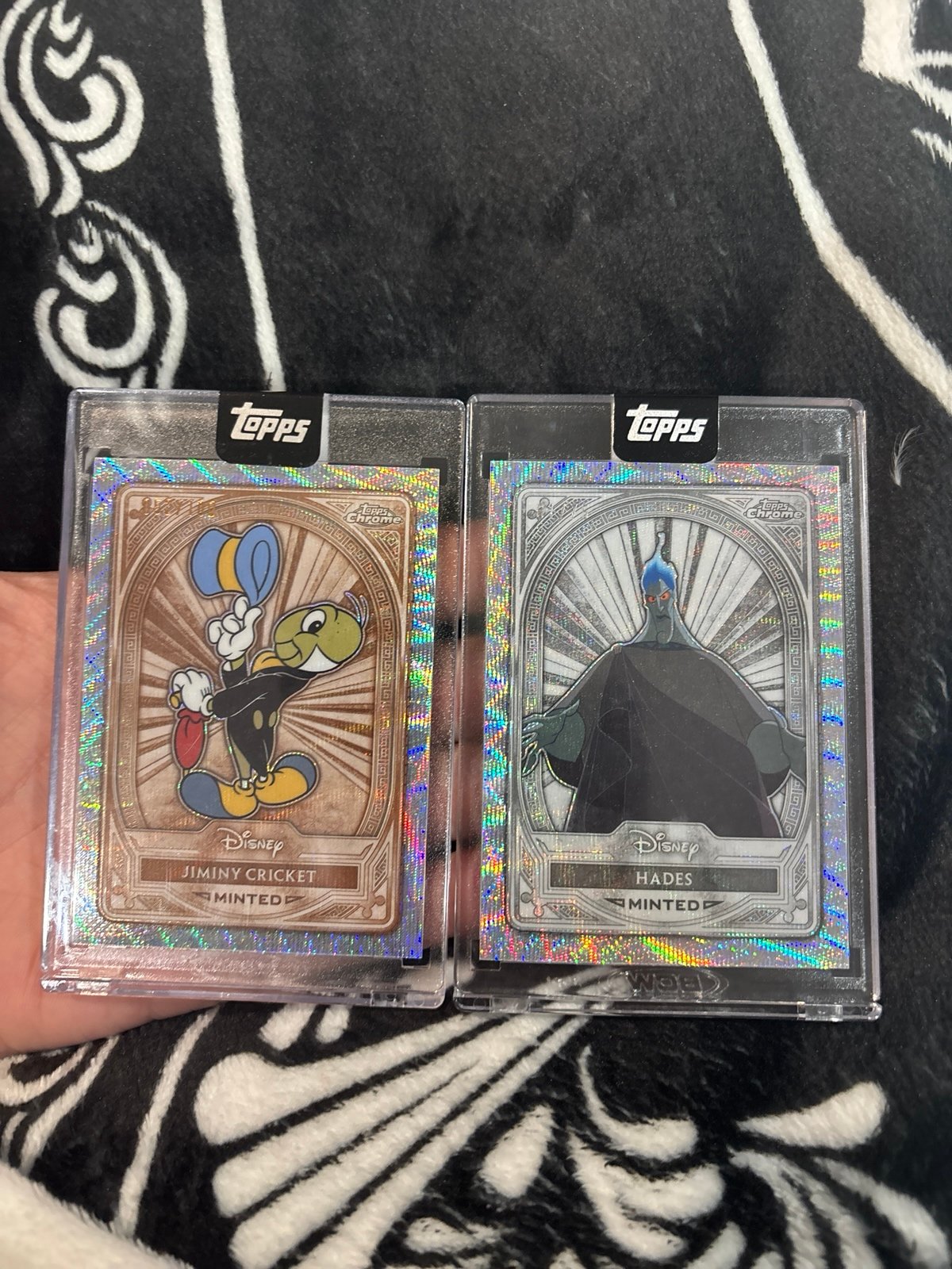 Package deal 2 minted cards topps chrome