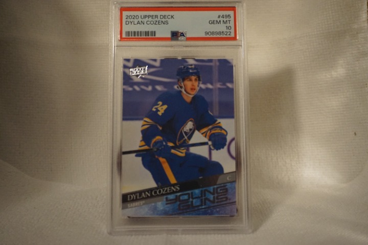 Dylan Cozens Upper Deck Young Guns PSA 10
