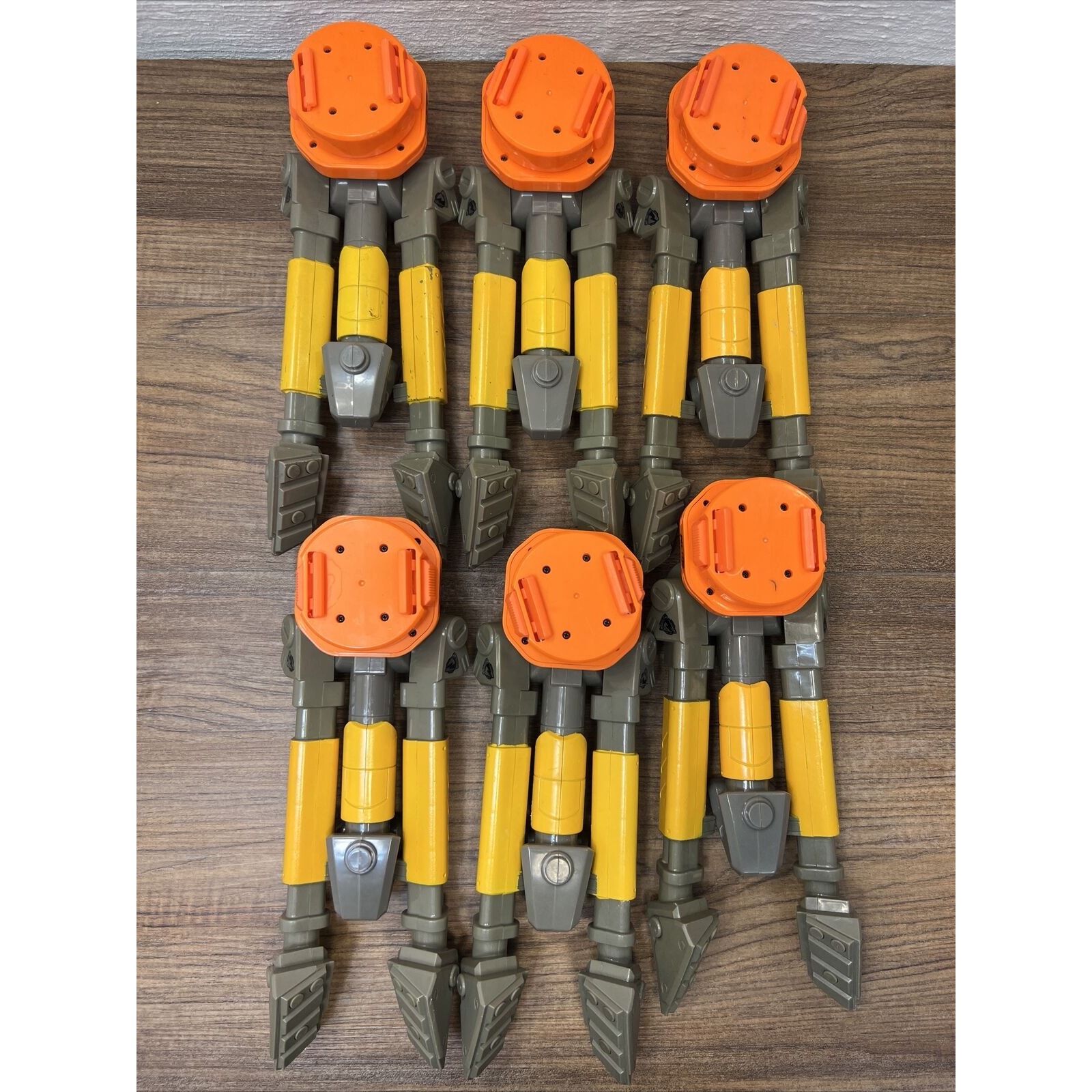 Lot Of 6 Nerf N-Strike Vulcan EBF-25 Dart Blaster Tripod Replacement Part