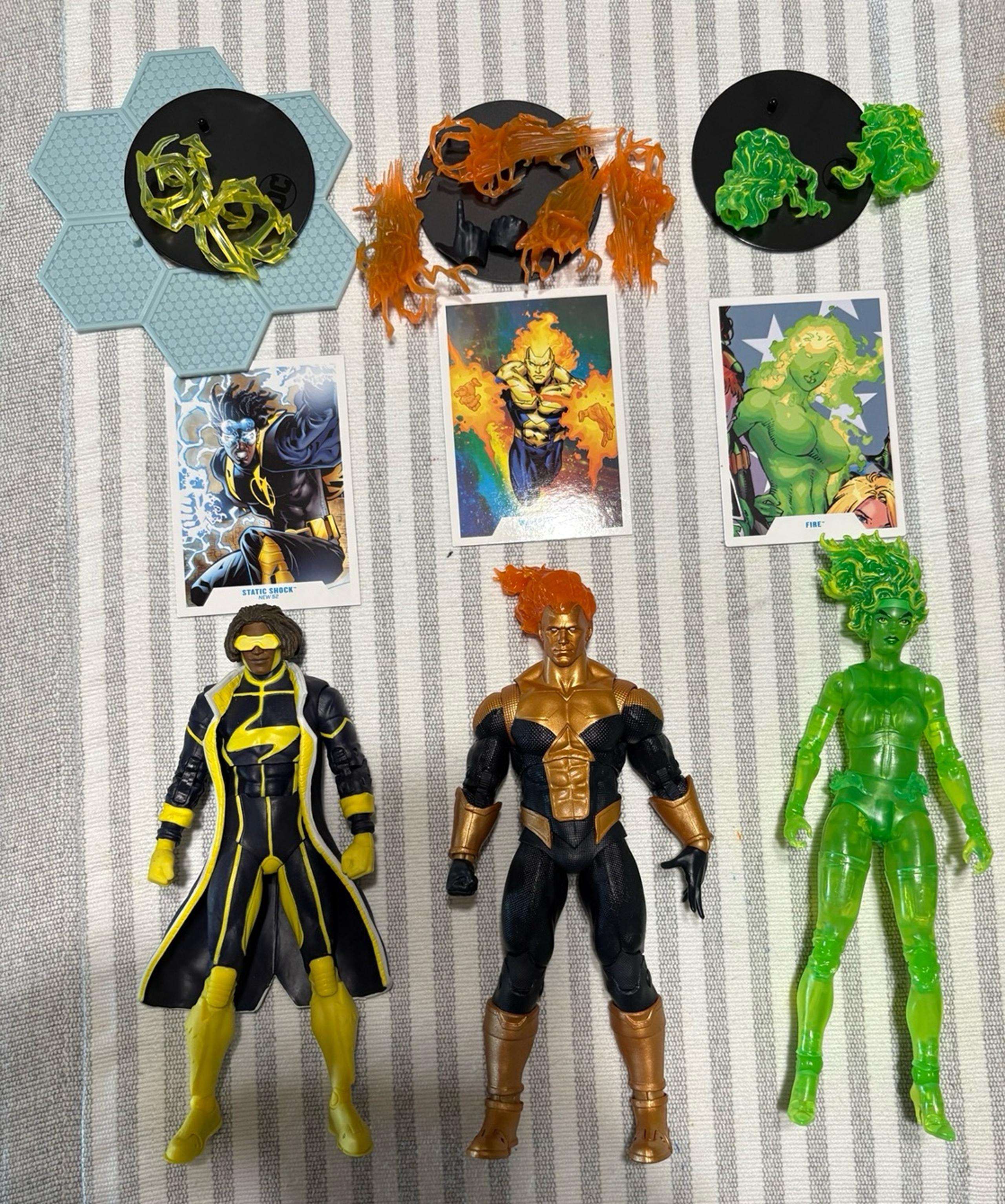 Mcfarlane DC Multiverse Static Shock Waverider Fire