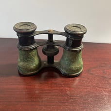 Antique French Brass Opera Glasses by Le Maire Fabt, Paris