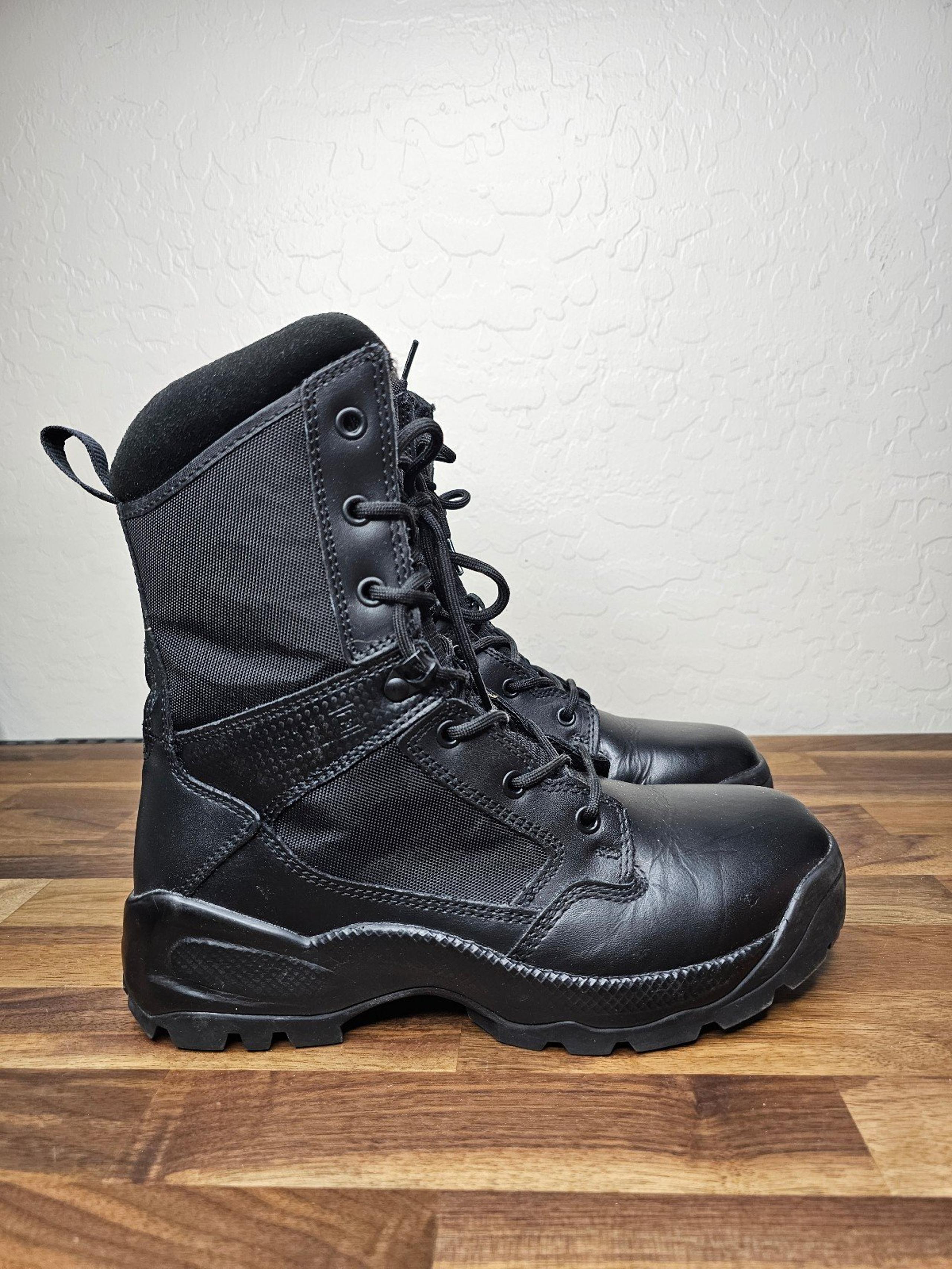 5.11 Tactical Men's ATAC 2.0 8" Sidezip Boots 12391 - Black US 9