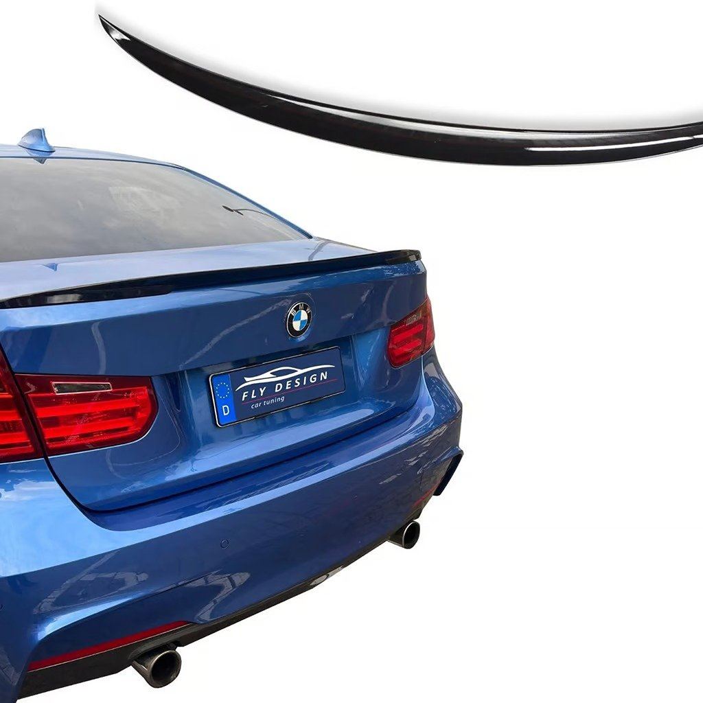 2012-2018 BMW 3 Series F30 P Style Rear Spoiler Brand New Gloss Black