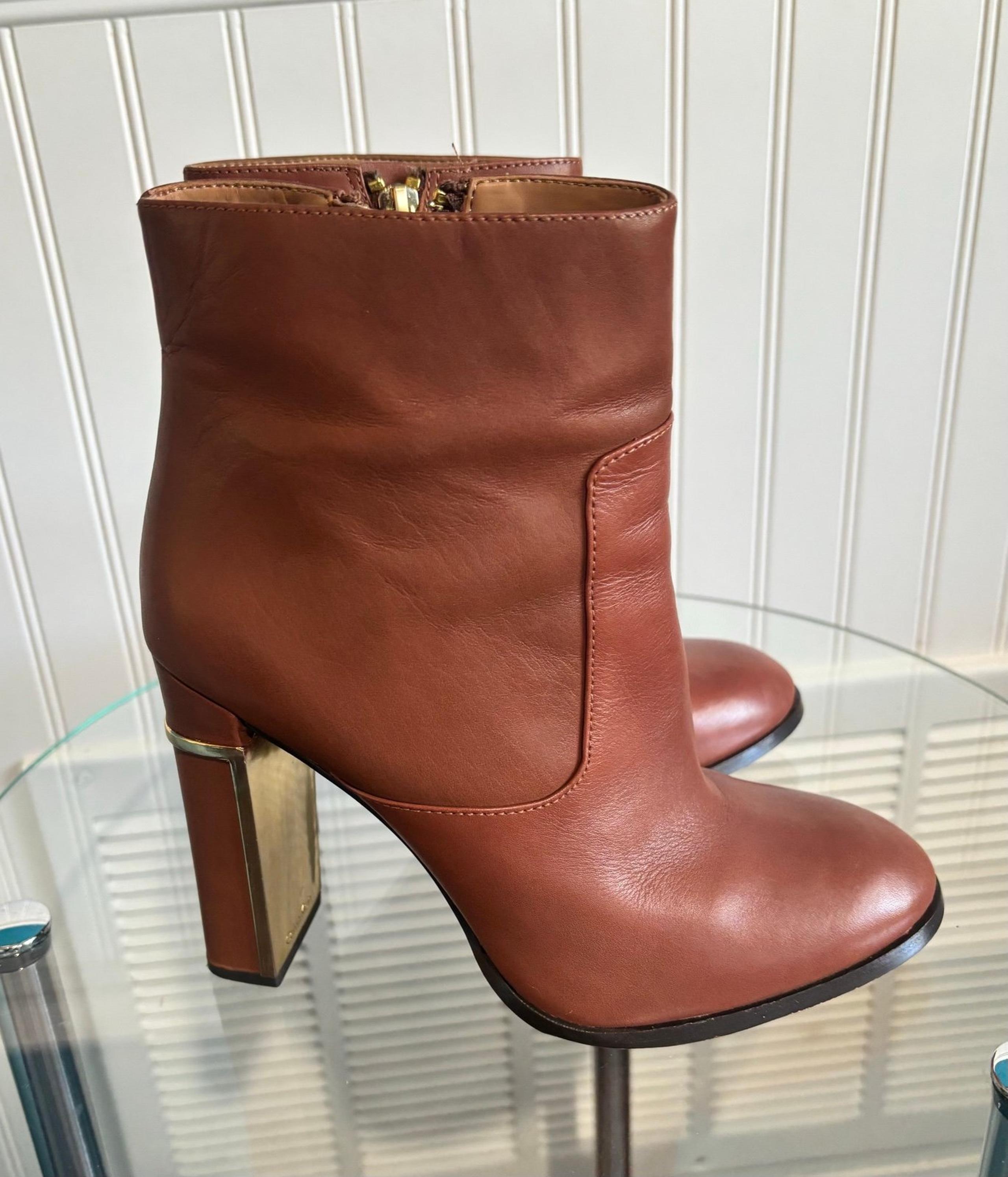 Calvin Klein Brown Boots Size 7