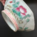 Antique Chinese Nyonya Straits Nonya Ware Porcelain Bowl Rooster & Rose 6