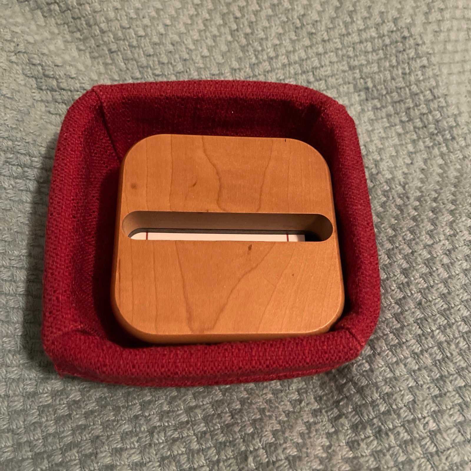 2002 Longaberger Basket Stuck On You Sticky Notes w/protector Weighted Lid Liner