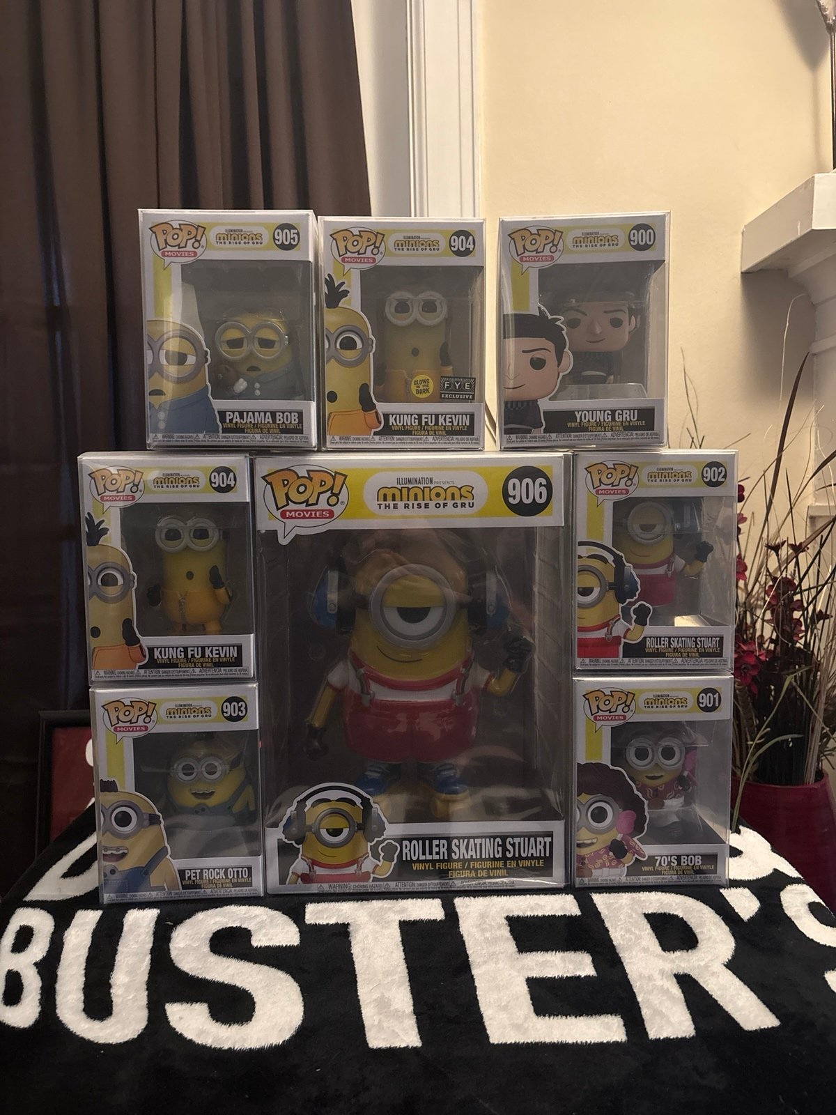Lot of 8 rise of Gru minions set completed