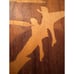 Inlay Flying Geese Wood Picture – Framed & Beautifully Crafted