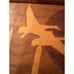 Inlay Flying Geese Wood Picture – Framed & Beautifully Crafted