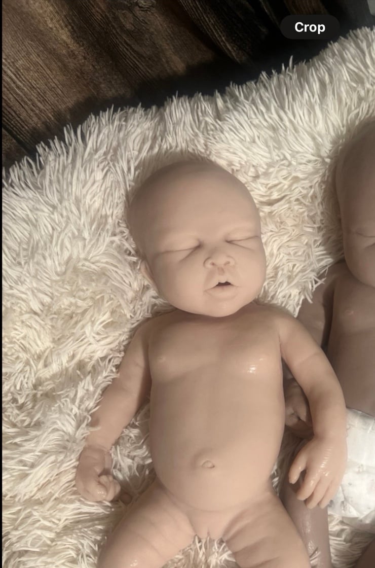 Blank kit. Full silicone baby.