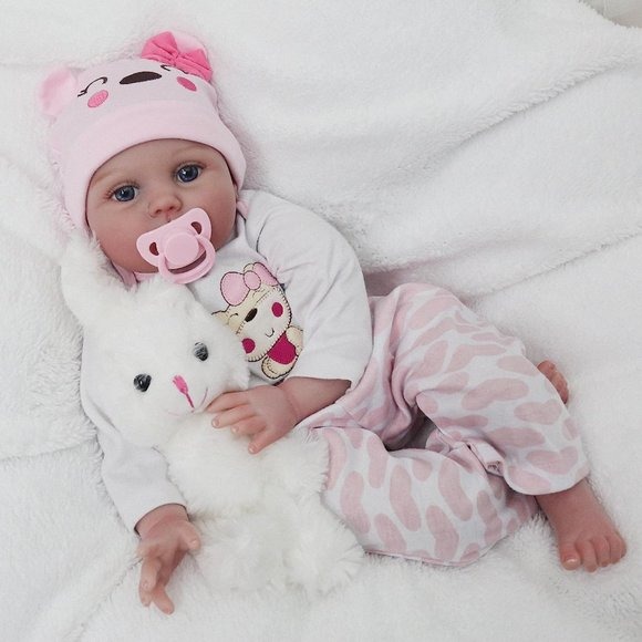 Kaydora Reborn Baby Dolls, 22 inch Weighted Baby Lifelike Reborn Doll Girl
