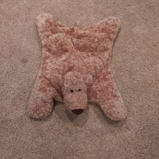 Pottery Barn Kids Plush Dog Floor Mat