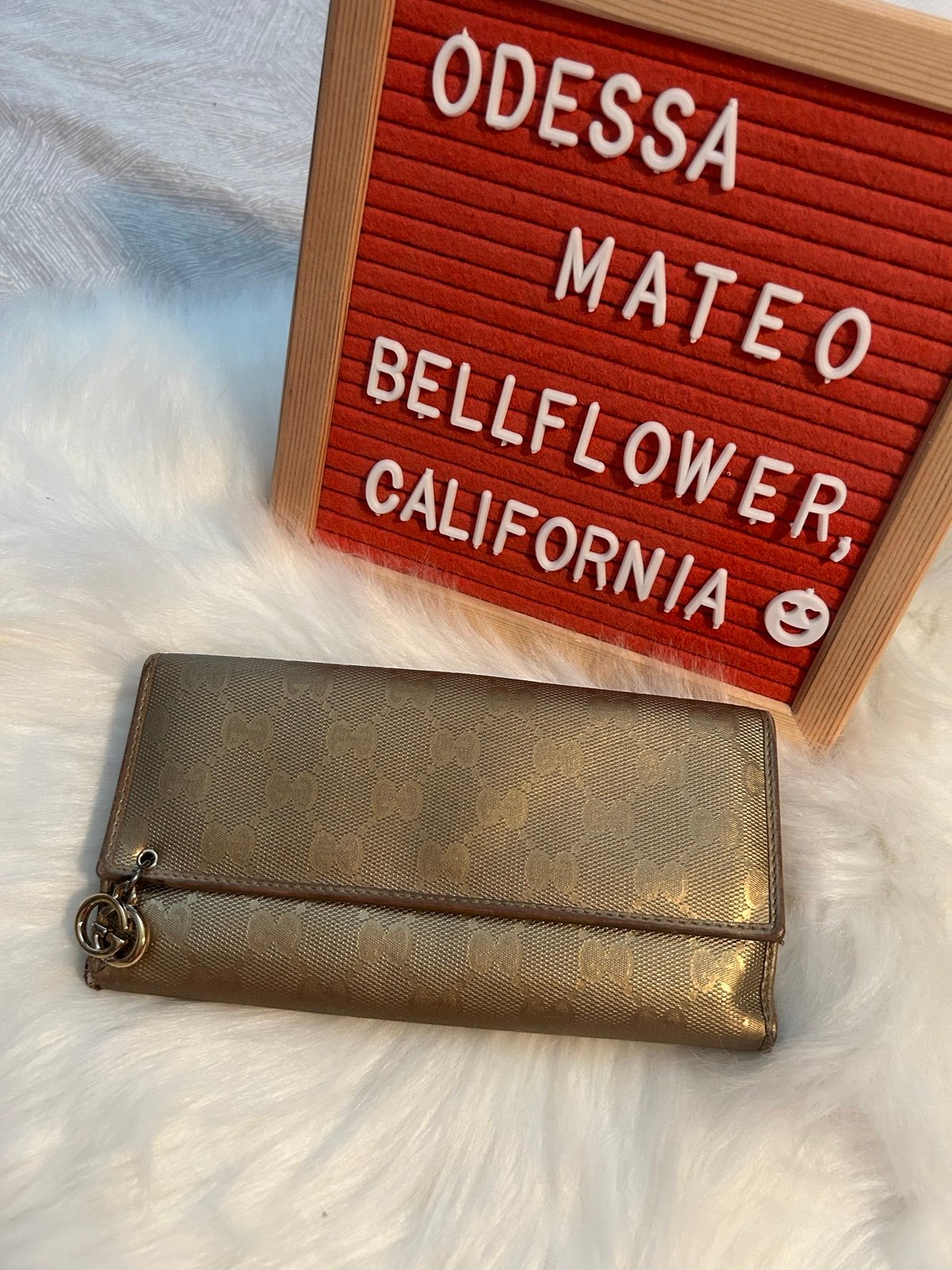 Gucci long wallet
