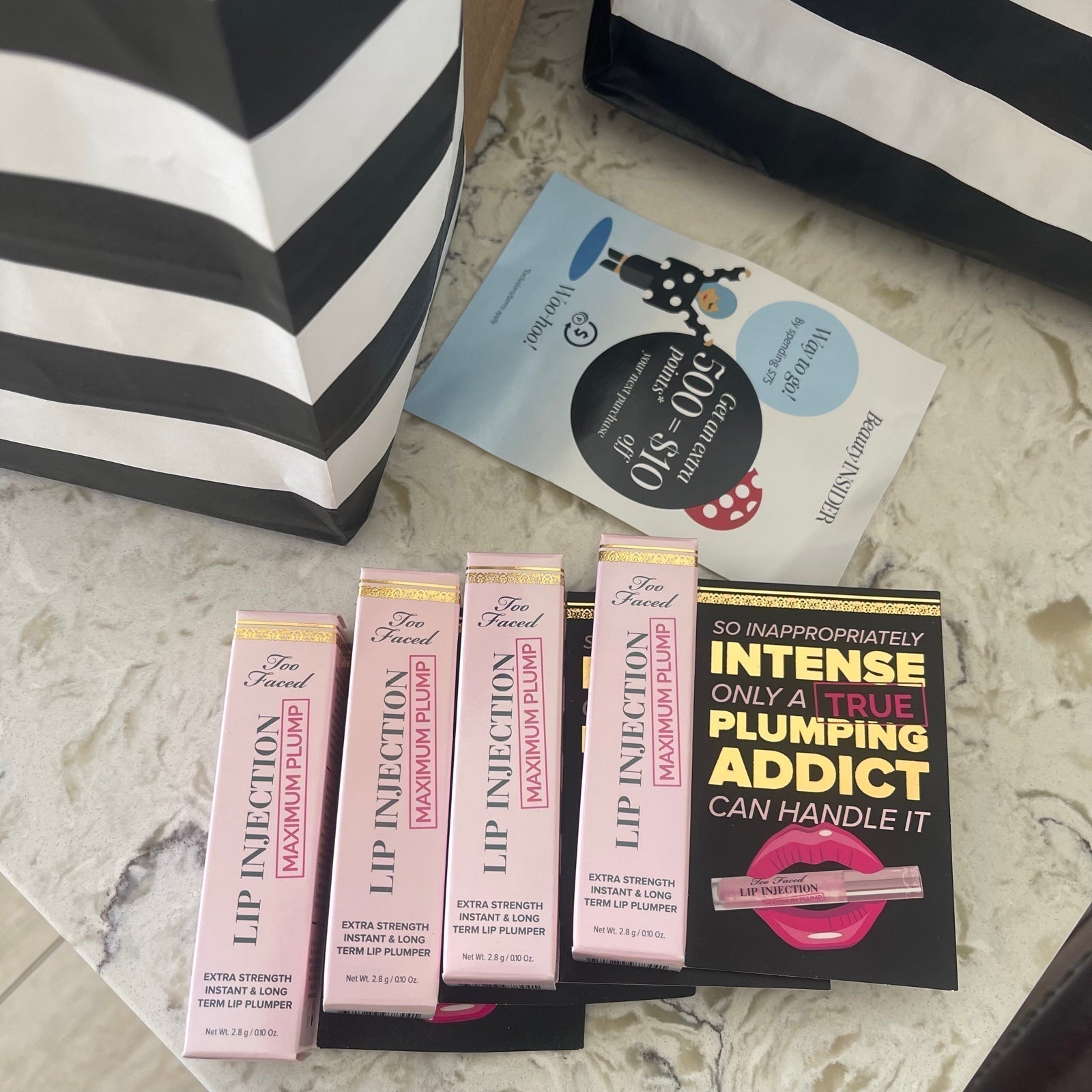 Too Faced Mini Lip Injection Maximum Plump Extra Strength Hydrating