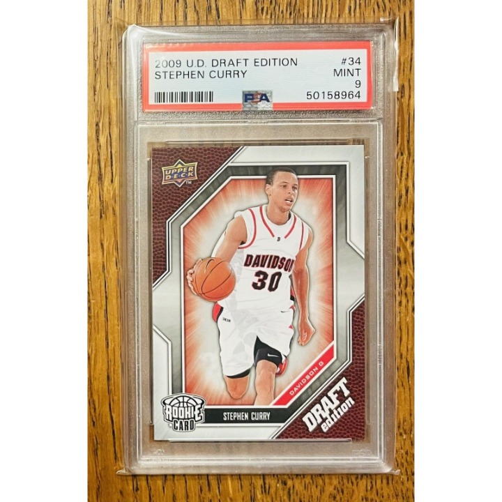 09/10 Upper Deck UD Draft Edition Stephen Curry Rookie RC