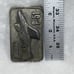 P-51 Mustang Fighter Plane Metal Belt Buckle, 1981 Buckle Connection