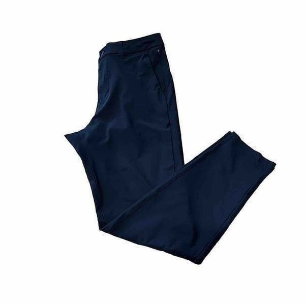 Lululemon Mens ABC Trouser Pants Size 29 Black Stretchy Zip Pockets