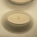 Vintage Pickard Geneva Ivory Oval Serving Bowl Platinum Rim 9 5/8 inch