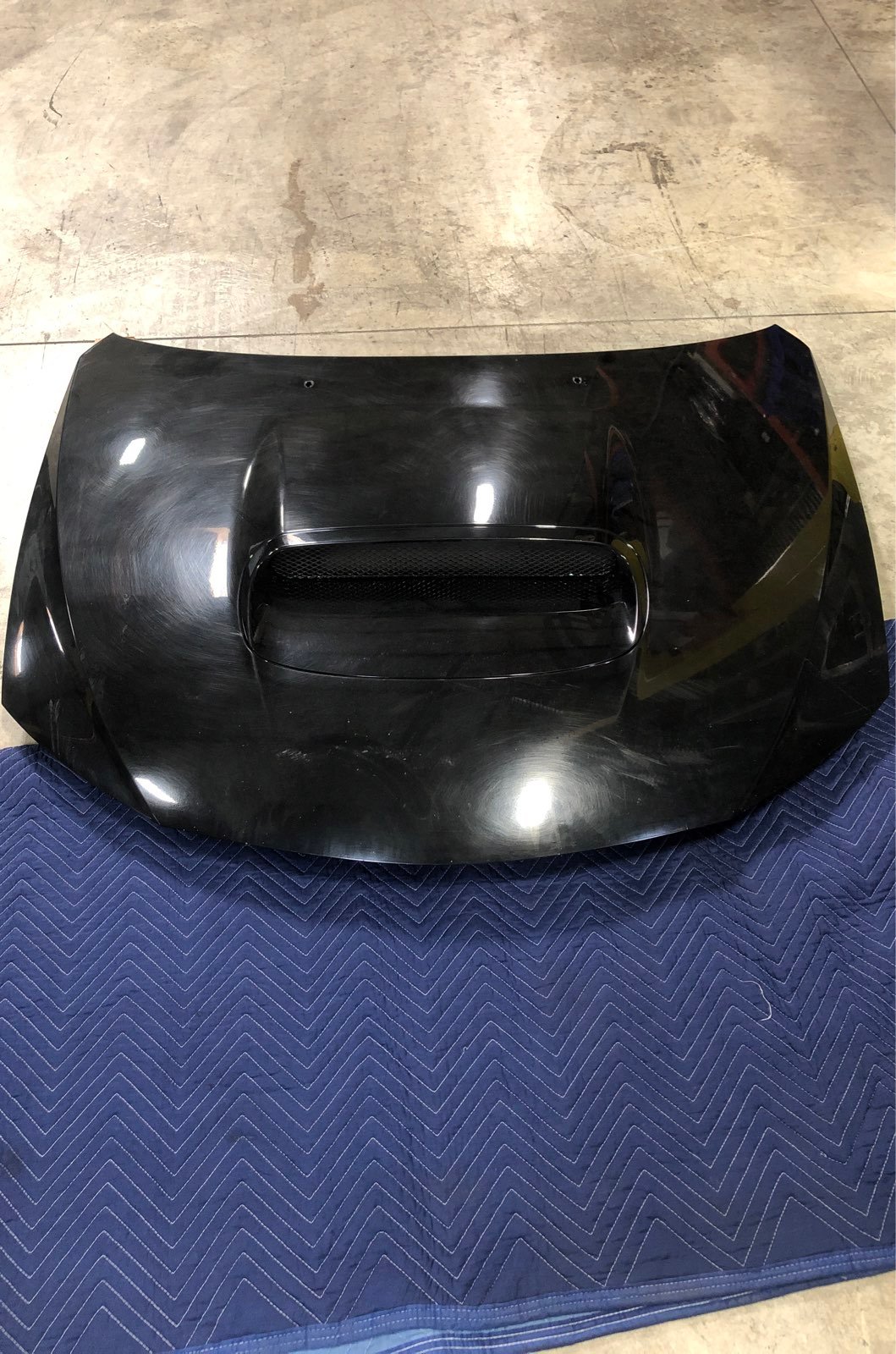 Subaru Impreza car hood