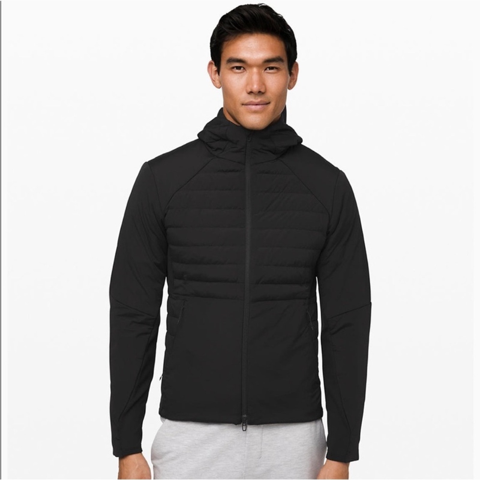 Lululemon Down For It All Hoodie Down Jacket Black Size S