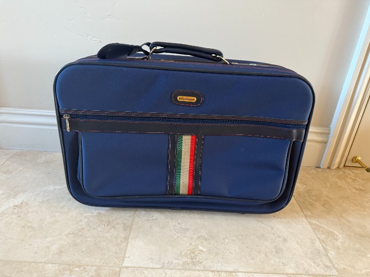Vintage Leisure Made in Korea Suitcase Luggage