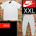 SET: 110 New Nike Mens NSW Club T-shirt & Fleece Joggers! XXL