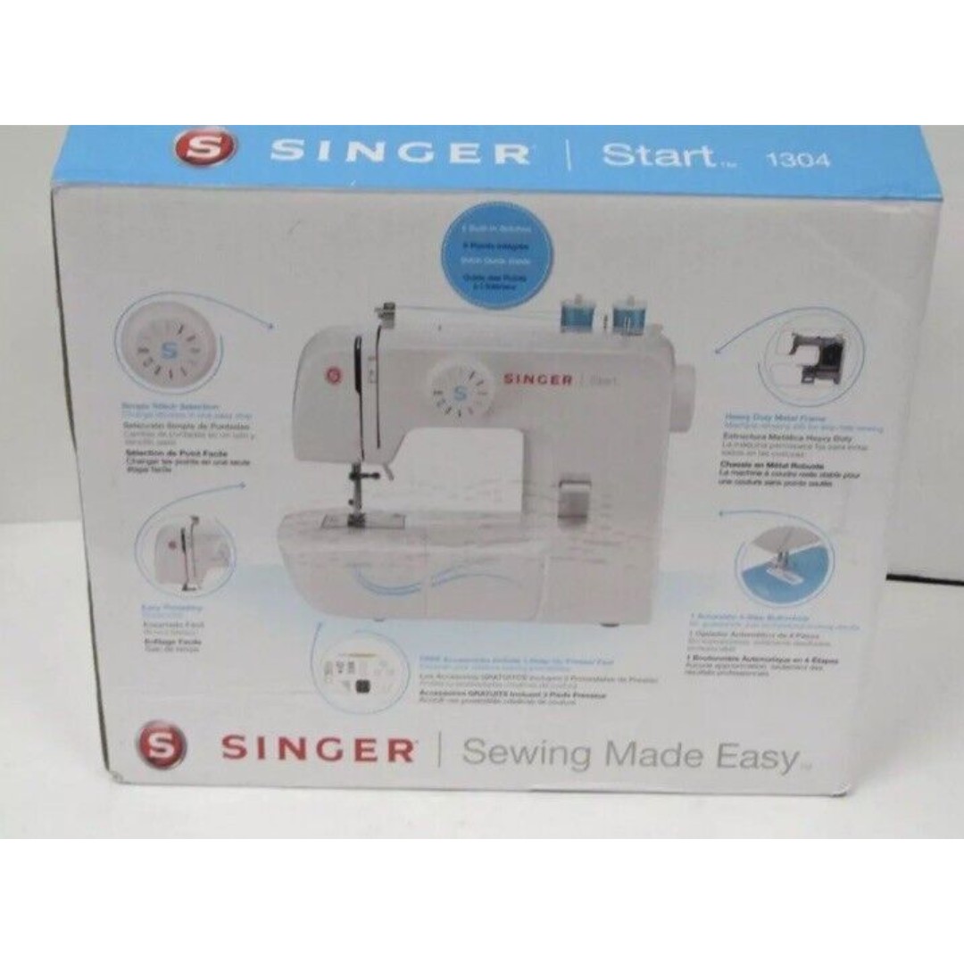 Singer Start 1304 NEW Sealed Quick Start Guide Automatic Sewing Machine