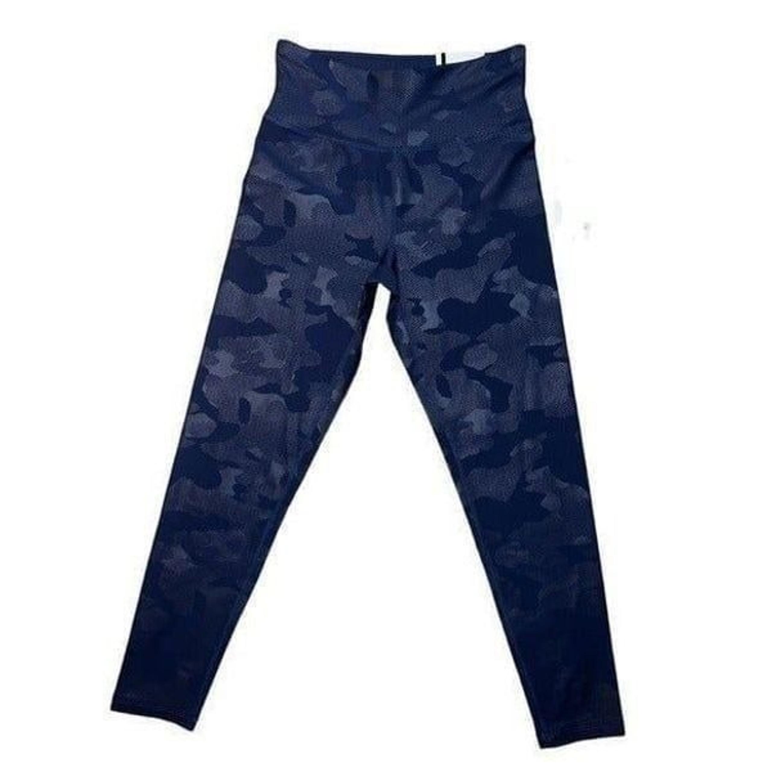 DKNY Sport Blue Galaxy Cloud Camo Printed High-Waist Leggings Women's XS NWT