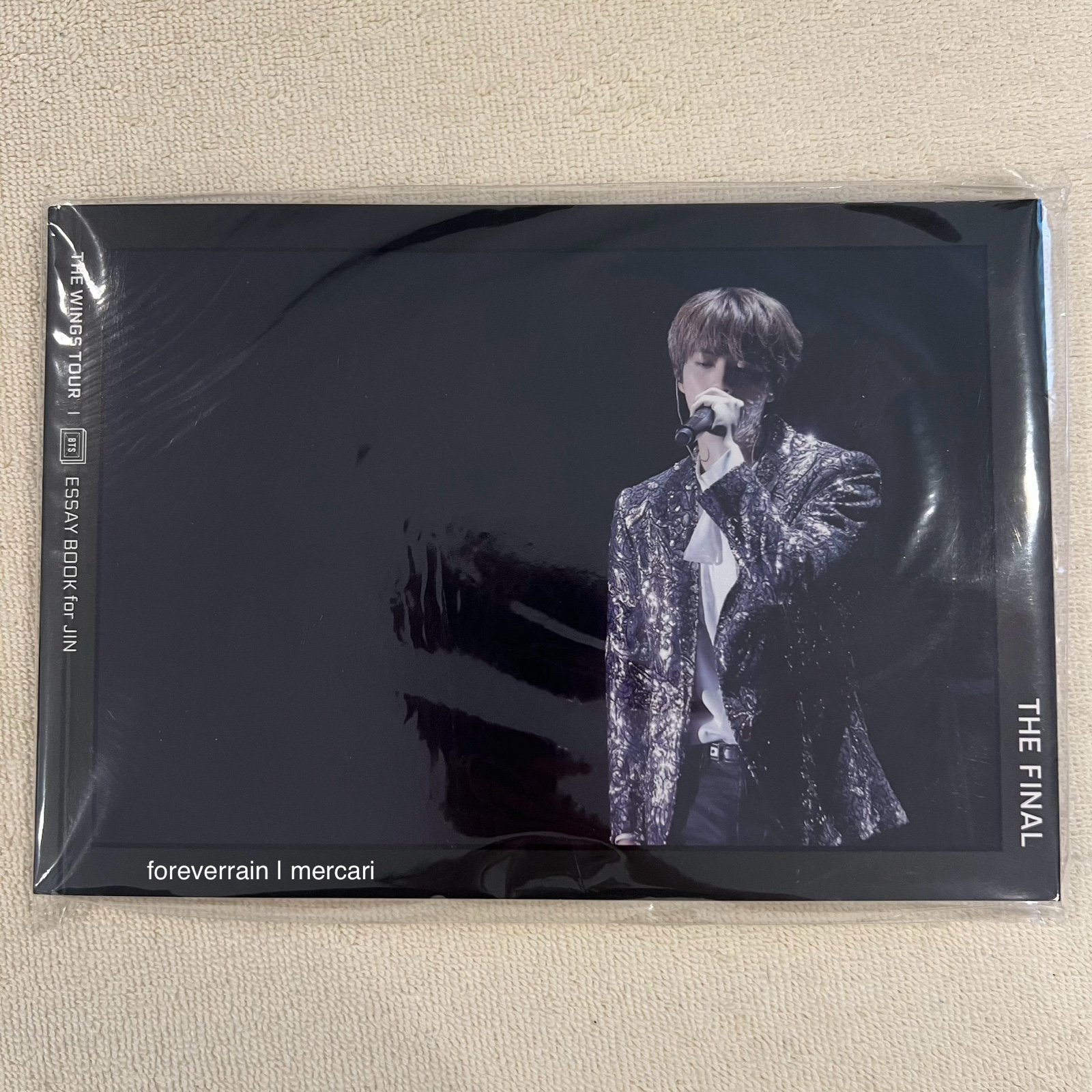 Official BTS Wings The Final Jin Essay Book