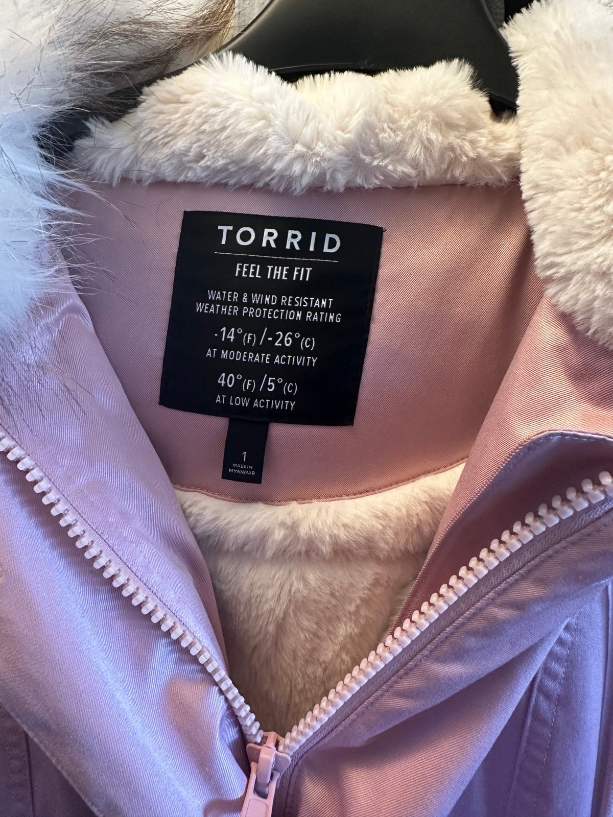 Rose Pink Parka Jacket TORRID