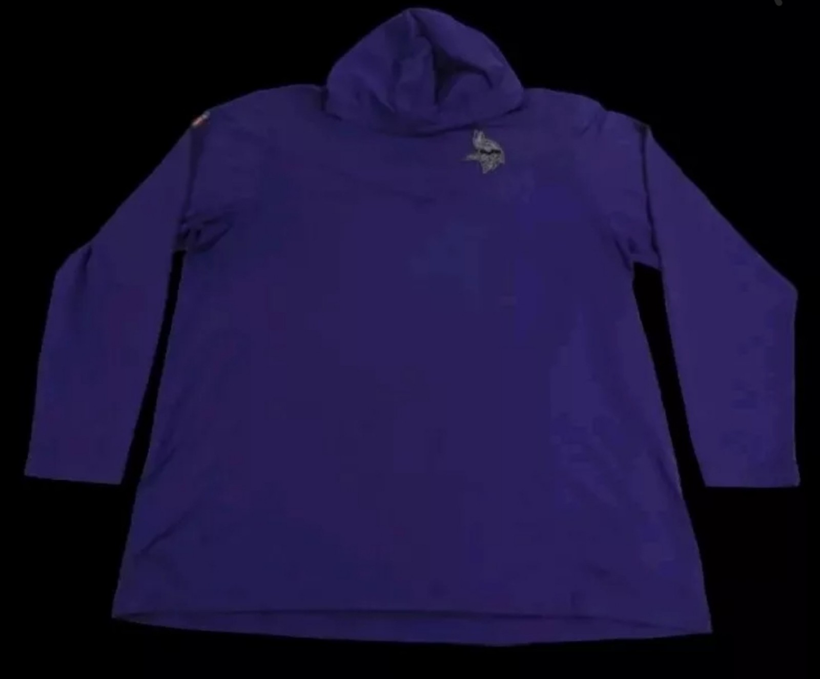 Minnesota Vikings Nike NFL Dri-Fit Long Sleeve Hooded Shirt MEN'S XXL NWT